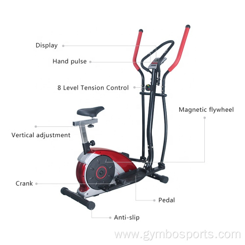 Fitness Equipment Magnetic Elliptical Bike Cross Trainer